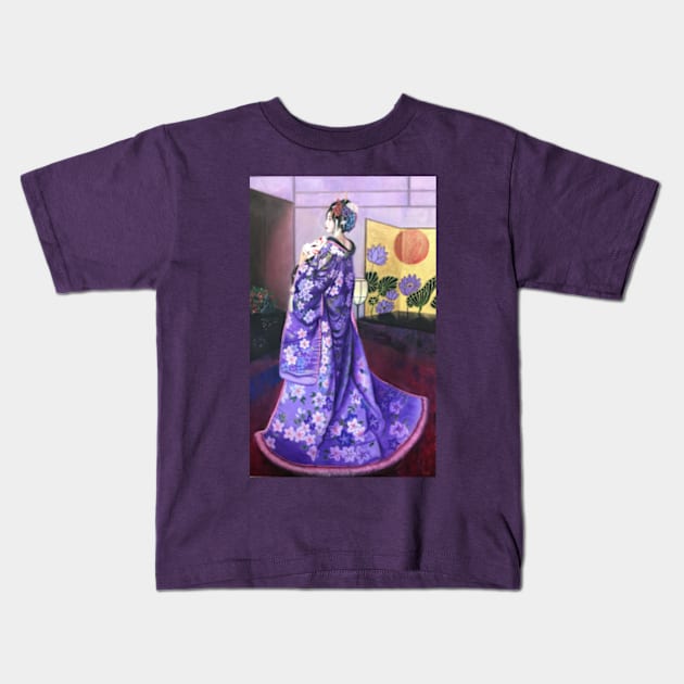 Oiran Kids T-Shirt by EdiMatsumoto